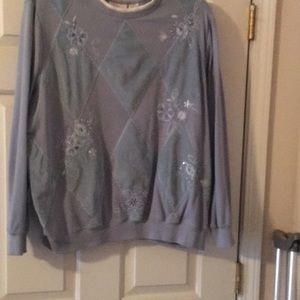 Alfred Dunner pullover top